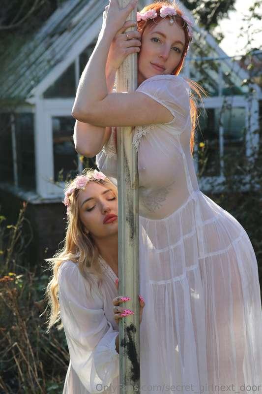 Would you join two fairies in the garden?