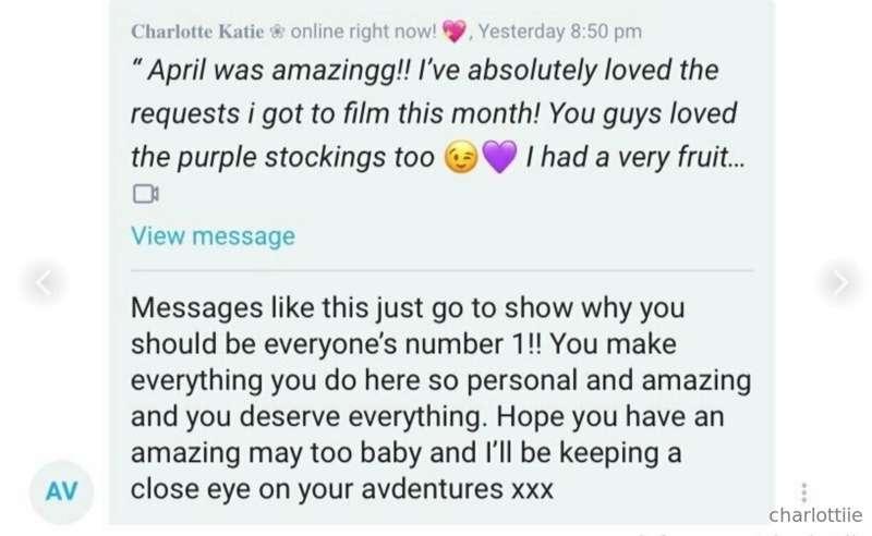 VIP FEEDBACK @charlottiie