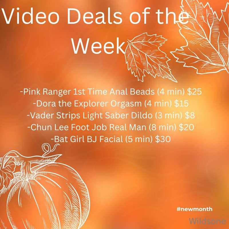 Deals only good until 10/21/22 If you want one DM me and I w..
