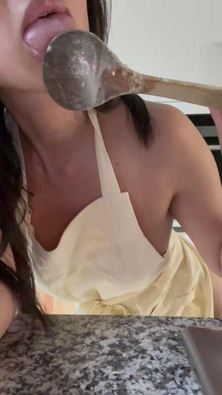 Cooking dinner 