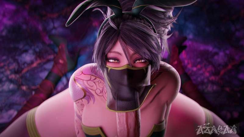 Bunny Akali blow job🐰🥕
