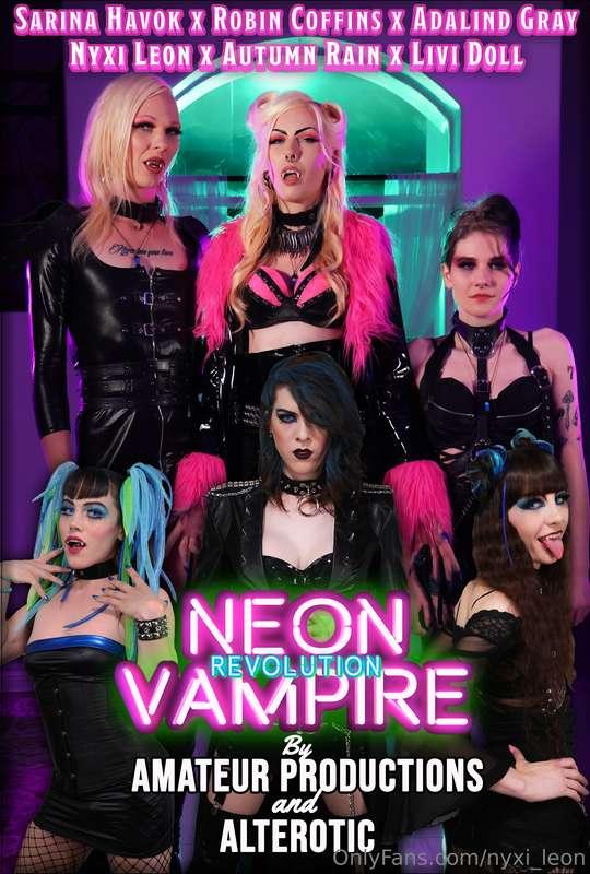 Neon Vampires Revolution Orgy trailer!!!!! 

Hope yall enjoy..