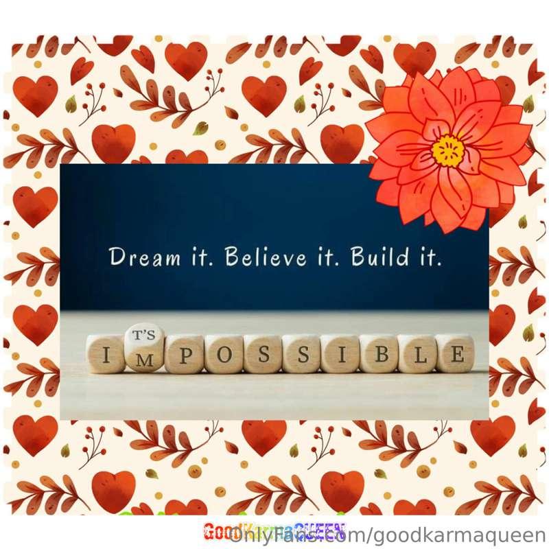I support you in becoming your own boss!!!

Dream big and ne..