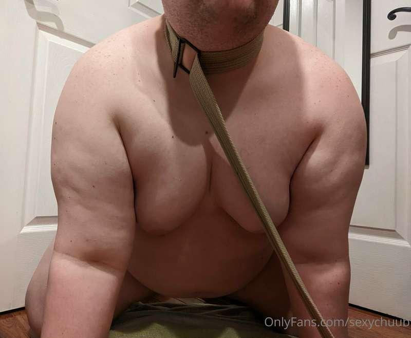 A little belt play hehe