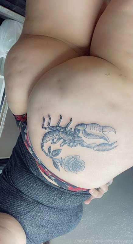 New tattoo do you like baby ? 😩❤️‍🔥