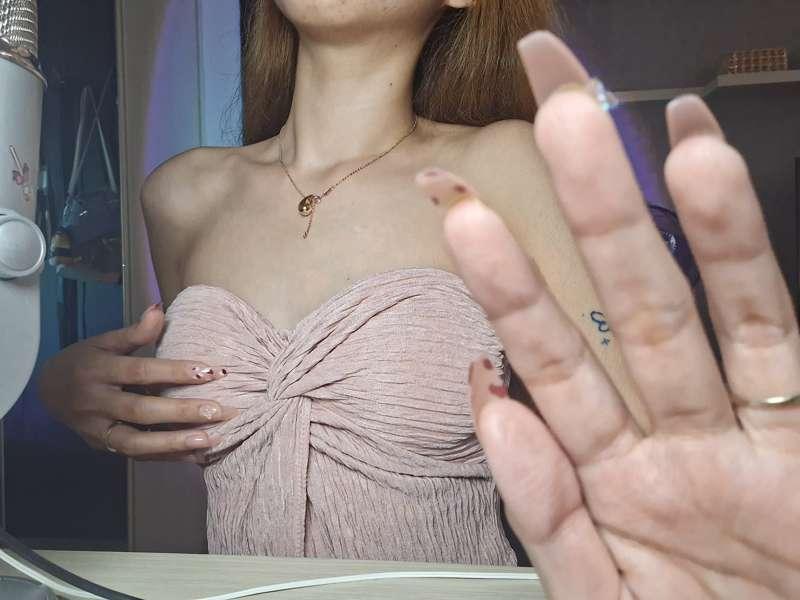 New close-up fabric and skin sounds video is up!