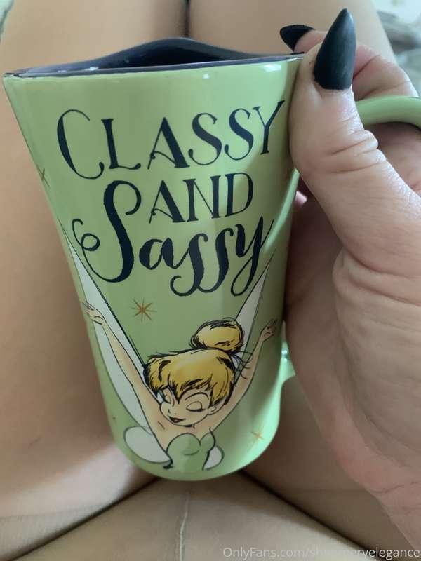 Coffee, Class. My tits..no ass