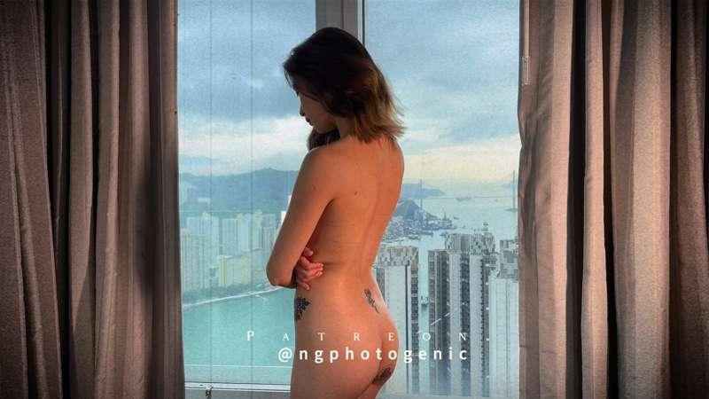 Naked filming