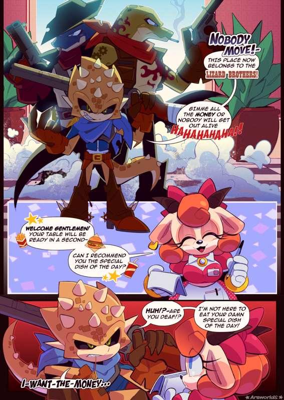 Comic no.15 🌭👢🔫