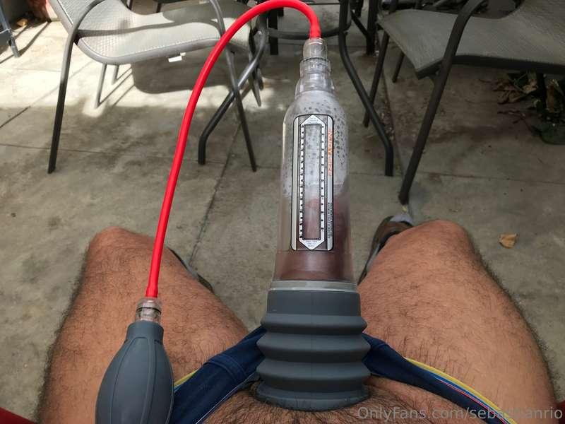 I love pumping my cock. Makes me so horny