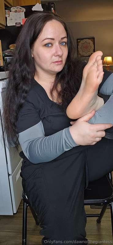 My foot and I 🦶