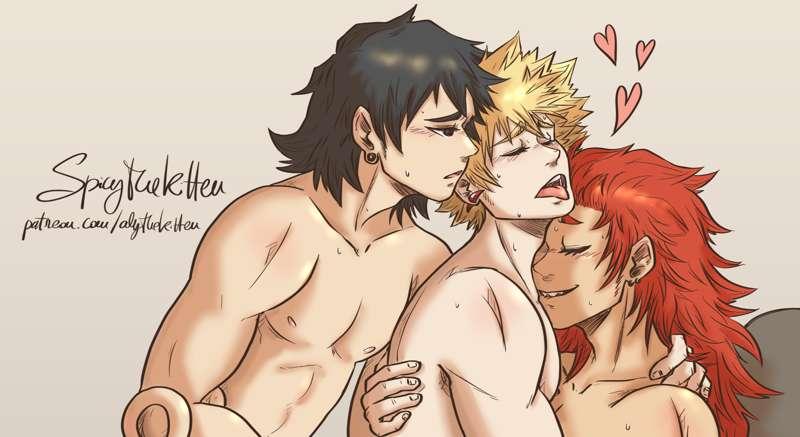 KiriBaku Month nsfw_Day11 Double Penetration
