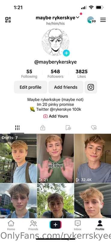 Check out my new tik tok 😄❤️ @ mayberykerskye