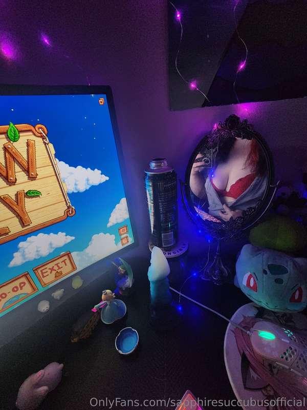 I'm trying to play video games and unwind, but these tentacl..