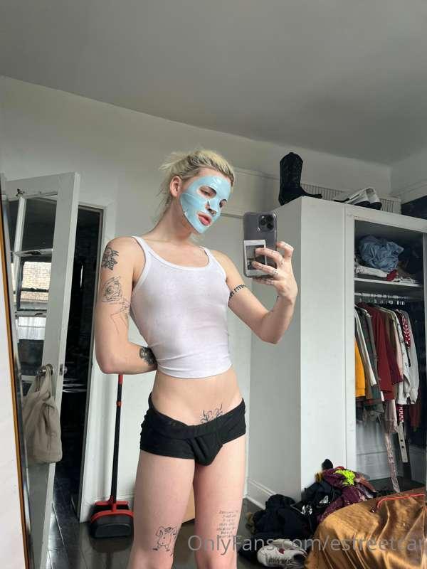 your girls a little stressed so she’s doing some self care