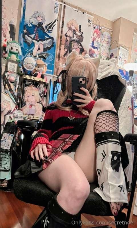 All my lewd goth Mumei from last year <3 