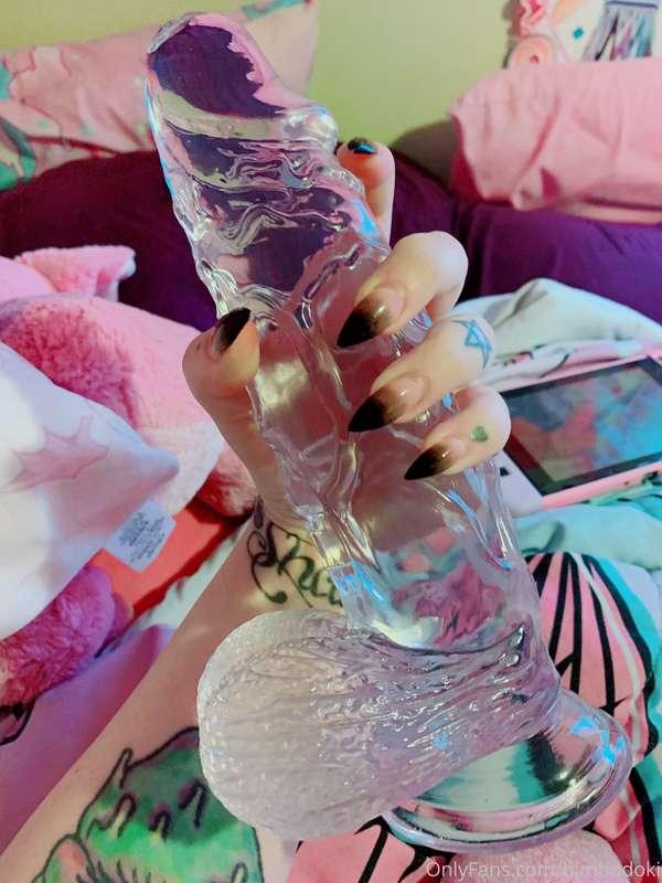 Got this absolute beast of a dildo today! Of course I had to..