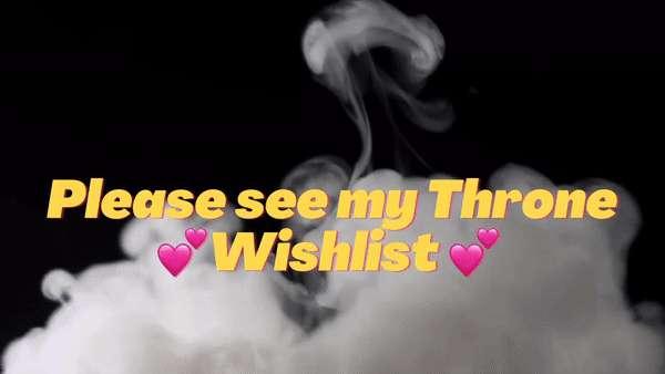 ☺️ So grateful for my Supporters!🙏

      💕 𝗧𝗛𝗥𝗢𝗡𝗘 𝗪𝗜𝗦𝗛𝗟𝗜𝗦𝗧 💕
  https://throne.me/u/stormiheart

#fyp