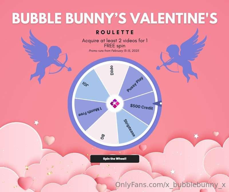 Valentine’s Treat: Spin & Win!To my loyal subscribers, this ..