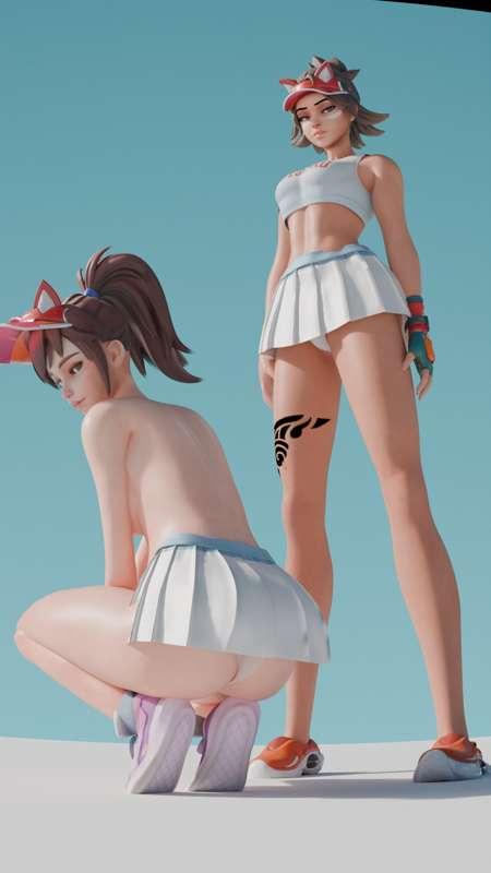 [WIP] Dva/Kiriko (Overwatch)
