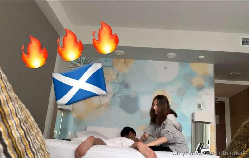 Legit Scottish RMT Giving into Asian Monster Cock 1st Appoin..