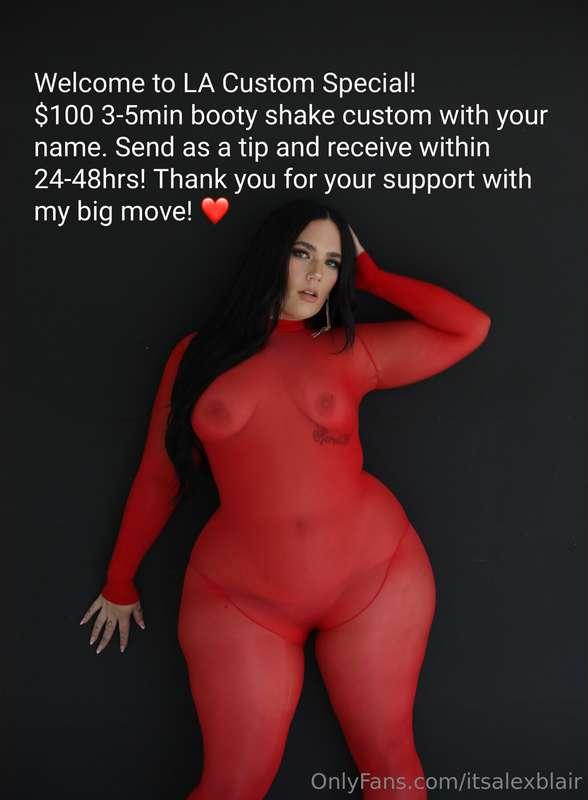 $100 CUSTOM SPECIAL!!!Successfully made it to LA!!! I’m doin..