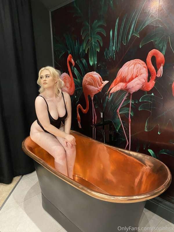 Would you join me in this bath??