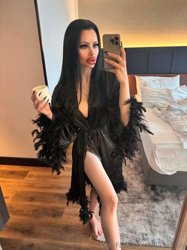 Would you like to take off this dressing gown?