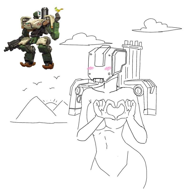 I can't draw mecha
