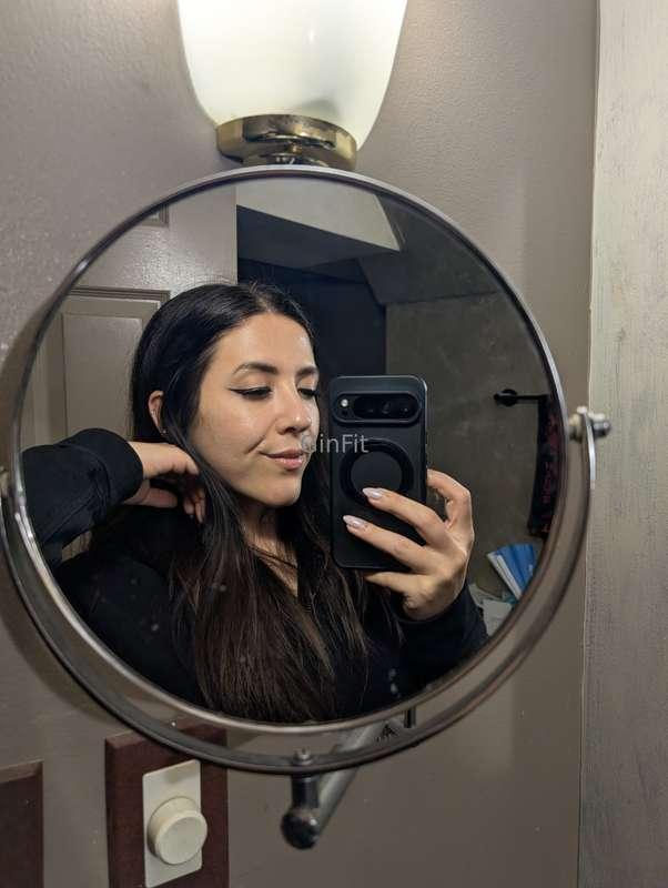 Waiting for you in my outdated-needs-to-be-redone-bathroom