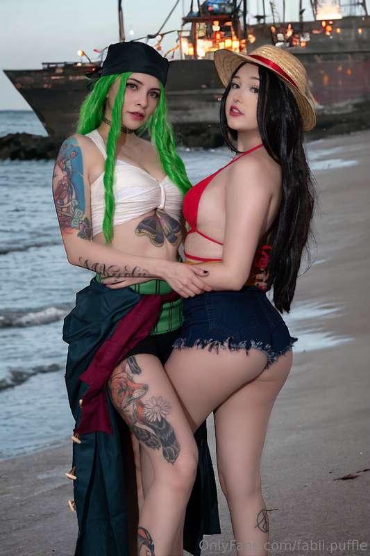 Luffy & Zoro 🥵