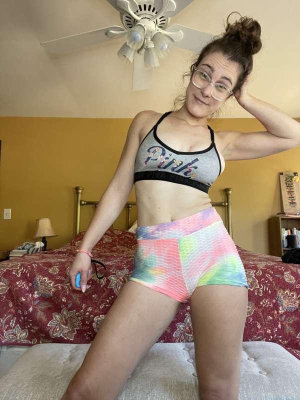 All hail Tik tok leggings shorts 🌈