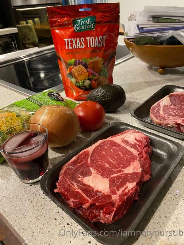 Grilling up dinner for Hubbs. Mommy takes care of everyone d..