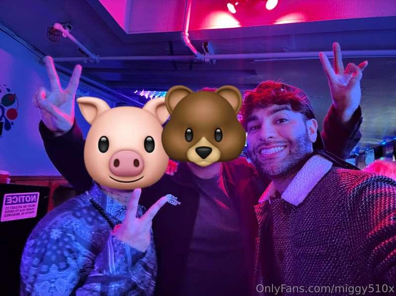Had me a time last night. Went out dancing. Linked up with a..