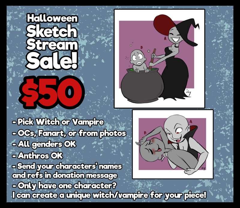 Halloween Sale Stream [First Dibs!]