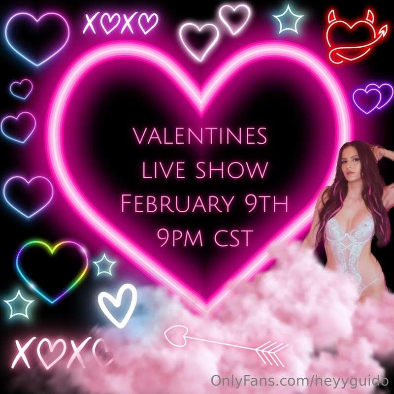 LIVE SHOW ON MY FREE PAGE FRIDAY!!! https://onlyfans.com/gui..