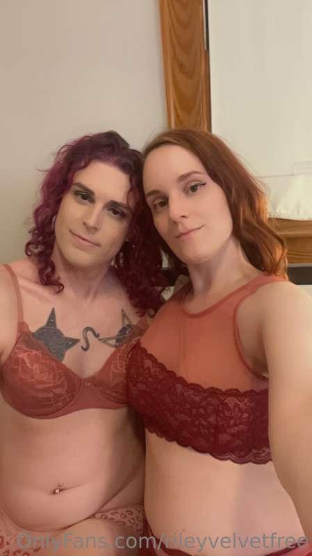 Introducing  my trans step sister @mandyvelvetfree 🥰 see wha..