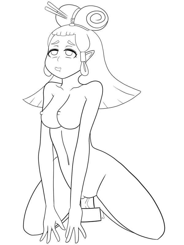 Paya - Legend of Zelda coloring page 2