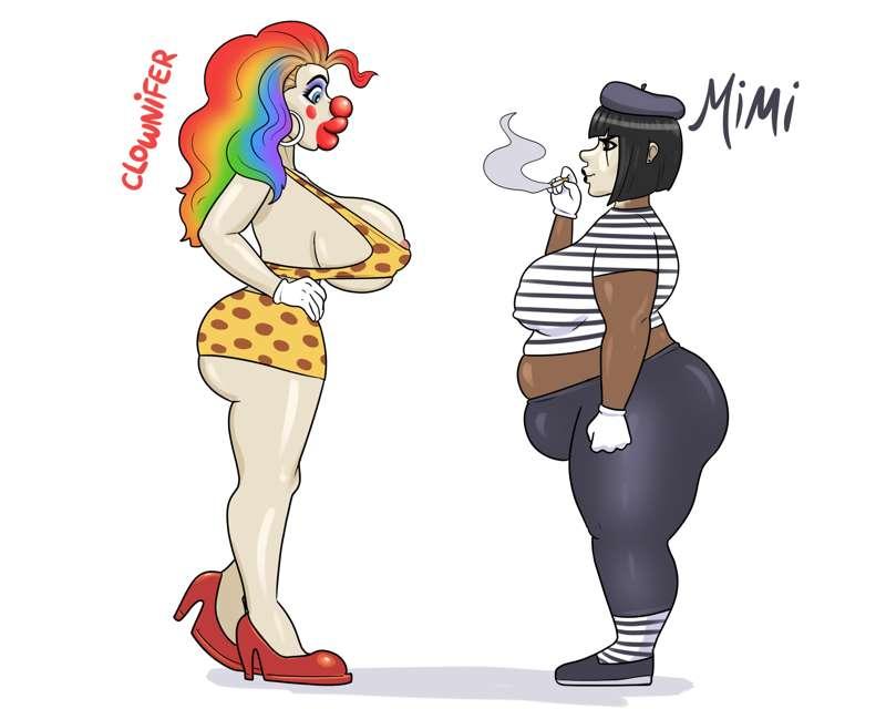 Sketch Req: Clownifer vs Mimi