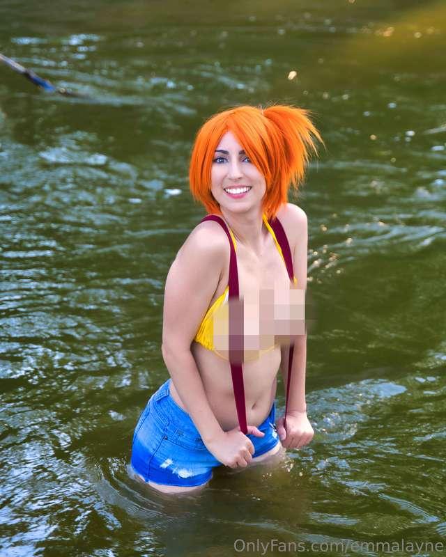 Here's an ultra rare Misty titty pic for your collection! Se..
