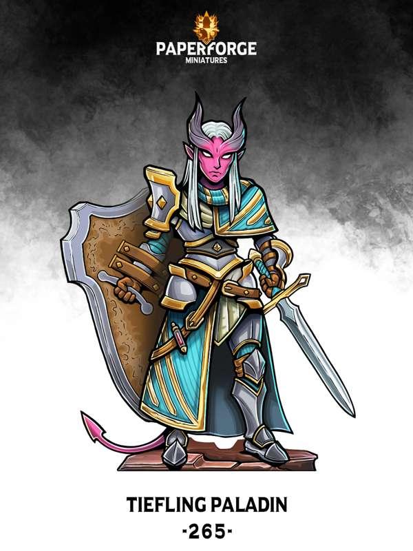 # 265 Tiefling Paladin