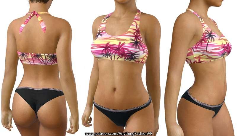 Realistic beach top