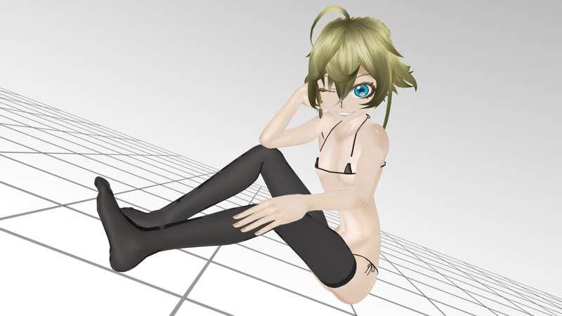MMD Tanya Ecchi Set