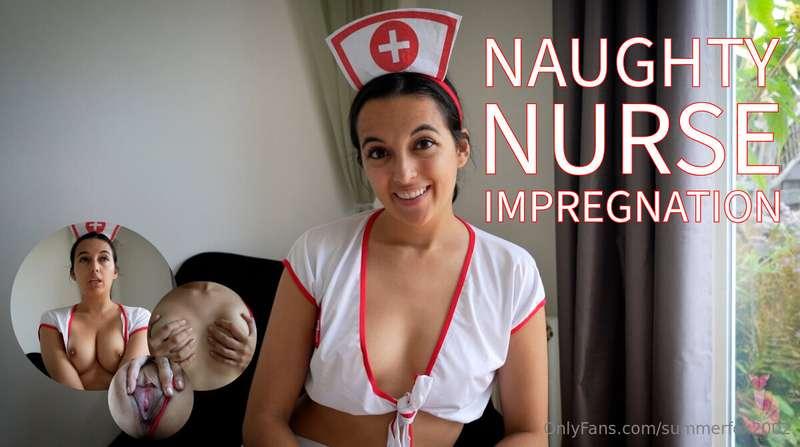 You come to me because I'm a naughty nurse that wants to be ..