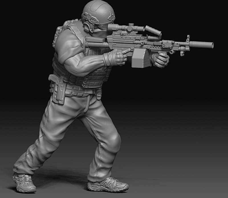 Squad LMG Support (High Risk Operators)