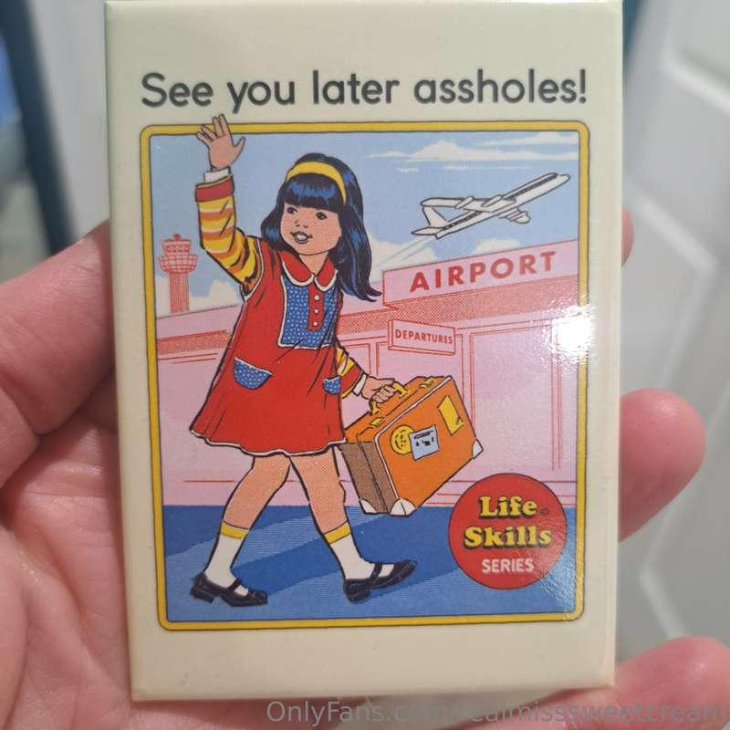 Jk I love you guys! 
Officially on my European holiday! I MI..