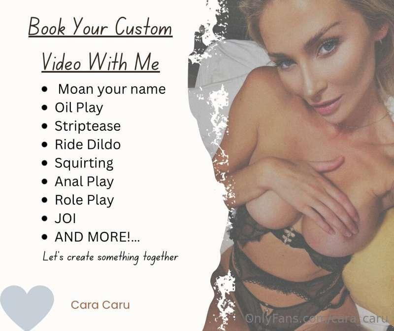 ‼️Resuming CUSTOM VIDEOS on Wednesday 20/11 .. CLAIM your sp..