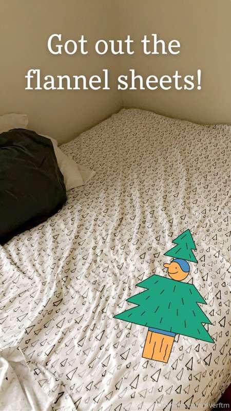 SFW post today: It's snowing today, so I switched over to th..
