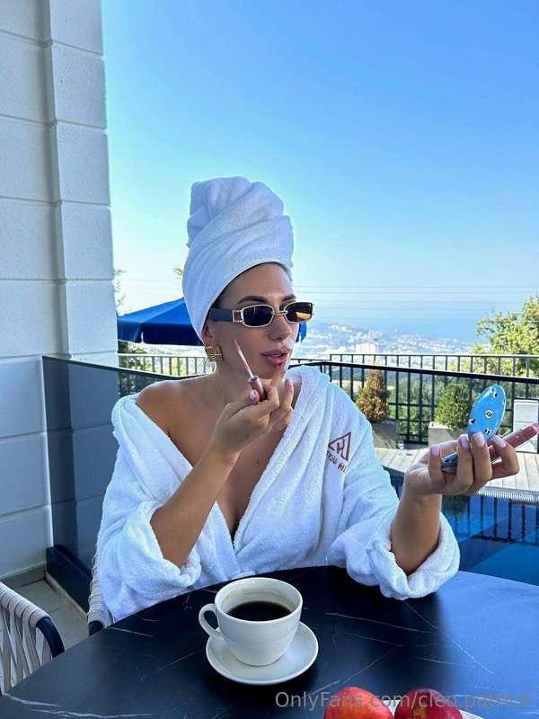 The morning doesn't start with coffee, it starts with the mi..