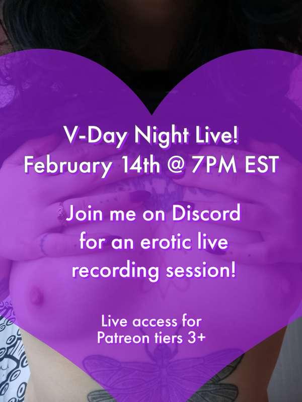 Valentine's Day Live Recording!